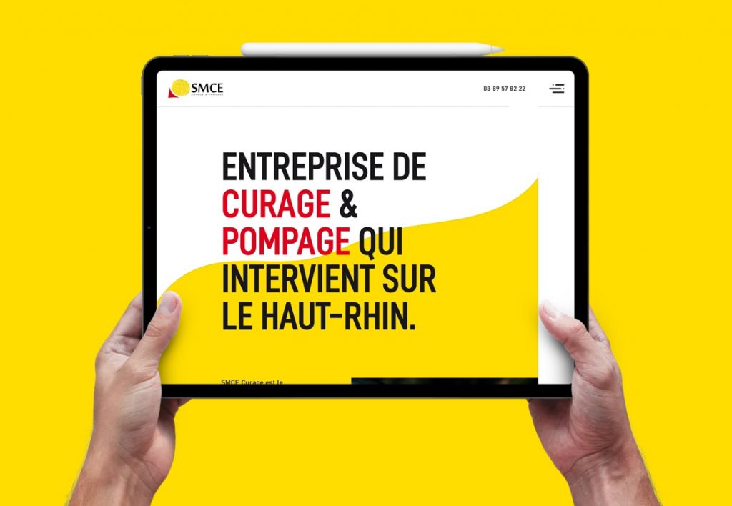 Exemple de site web pour tablette à Mulhouse